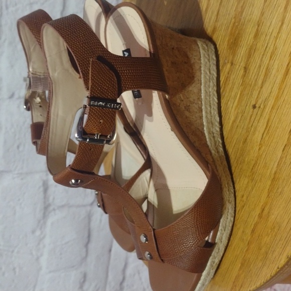 Alex Marie Brown Leather Women's Sandals 7.5 - Picture 3 of 12